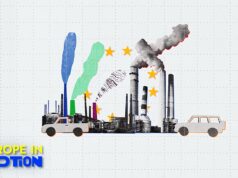Quais países europeus têm os níveis mais elevados de partículas?