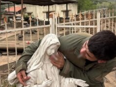 Quando a Polónia colocou um cigarro na boca da estátua da Virgem Maria, ficou zangada com os soldados israelitas