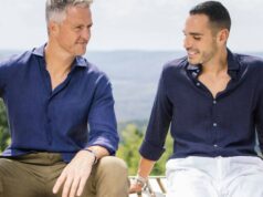 Ralph e Etienne celebram seu casamento com os Giessens