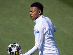 Real Madrid: Mbappé voltou a treinar depois da viagem contra a Sardenha