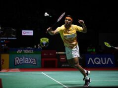 Resultados da Thomas Cup: derrotou Taiwan por 3 a 0 e Índia nas finais