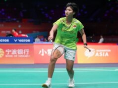 Resultados da Uber Cup 2026: Thalita Moncer, time indonésio Pepet Coreia do Sul 1-2