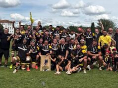 Rugby Amador – Regional 2: Castelmoran XV sagrou-se campeão da Nouvelle-Aquitaine após derrotar Riberac em um final de suspense