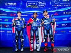 Sabian Fatul Ilmi Yamaha R3 BLU CRU vence a corrida do campeonato Ásia-Pacífico