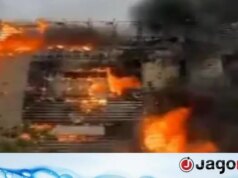 Terrível incêndio irrompe em complexo comercial no Irã, 8 pessoas morrem