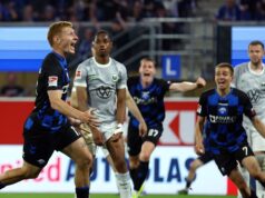Thriller de rebaixamento: Decisão na prorrogação: SC Paderborn envia o Wolfsburg para a 2ª liga