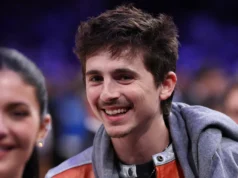 Timothée Chalamet com certeza sabe como aumentar o corte da moda