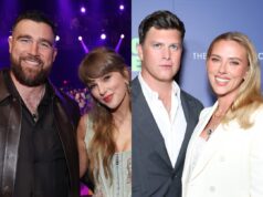 Travis Kelce e Colin Jost sendo “menos famosos” que os parceiros de Bond