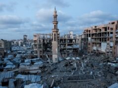 Um alto representante do “conselho de paz” diz que a reconstrução da Faixa de Gaza levará “uma geração”.
