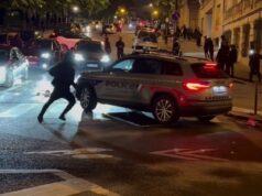 Uma noite de violência em Paris depois que o PSG se classificou para a final da Liga dos Campeões