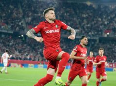 Vermelho, gol dos sonhos, arrepio no final: sensação absoluta: SC Freiburg está na final da Liga Europa