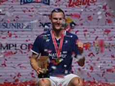 Viktor Axelsen duvida da eficácia do sistema de pontuação de badminton de 15 pontos