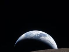 a ascensão do eclipse solar mundial… O que os astronautas que viajaram para a lua viram? Veja a foto.