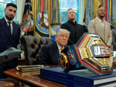 ‘Não há maiores perdedores do que essas pessoas’: Donald Trump dá as boas-vindas a Cyril Gane e lutadores de MMA na Casa Branca