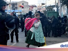 A Bolívia declara emergência nacional após protestos intermináveis.