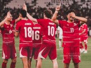 A seleção indonésia destruiu Omã por 3-0