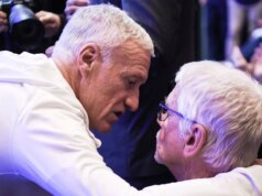 “Amigos para a eternidade”, uma comovente mensagem de Aimé Jacquet a Didier Deschamps antes da Copa do Mundo.