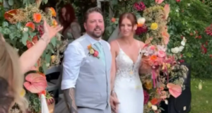 Após o casamento civil: Felix von Jascheroff casou-se novamente