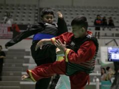 Campeonato CNN Indonésia Pencak Silat lutando pela Copa Presidente