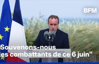 Cerimônia 6 de junho: discurso do Primeiro Ministro Sébastien Lecornu