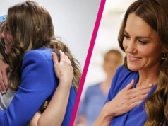 Como a princesa Diana fez uma vez: com este gesto emocional, a princesa Kate quebra o protocolo real