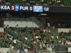 Copa do Mundo de 2026: “Imagine na final”… Nos Estados Unidos, uma partida internacional já foi interrompida há quase duas horas por trovoadas.