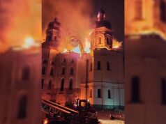 “Crime contra a história”: 18 feridos após ataque russo na famosa sinagoga ortodoxa em Kiev