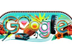 Dia Mundial da Música, a Pesquisa Google enviou um novo Doodle celebrando o dangdut