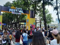 Espectadores começam a lotar o Allo Bank Festival na Indonesia Arena