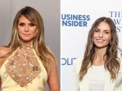 Heidi Klum atacou repentinamente a apresentadora Laura Wontora