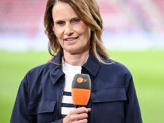 Katrin Müller-Hohenstein acaba acidentalmente na ZDF