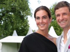 Lisa e Thomas Müller: Aqui eles aparecem como um casal