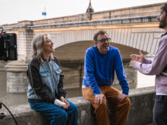 No set de Alice e Steve: Nicola Walker e Jemaine Clement se preparam para a estreia de seu estridente Wrong Lump