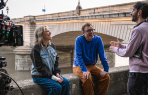 No set de Alice e Steve: Nicola Walker e Jemaine Clement se preparam para a estreia de seu estridente Wrong Lump