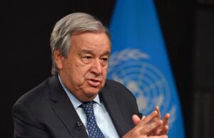 O Secretário-Geral, que saudou a retirada da UNIFIL, disse que o Líbano precisava de tropas da ONU.