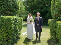 O enteado Lukas von Lattorf e a condessa Marie Wilczek são casados