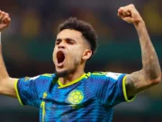 O gol de Diaz na vitória da Colômbia – estreia na Super Copa do Mundo para a estrela do Bayern