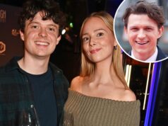 O irmão de Tom Holland, Sam, se casou com a namorada Clarke Stewart