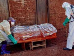 O perigoso Ebola se espalhou rapidamente na República Democrática do Congo, 21 pessoas morreram em 24 horas