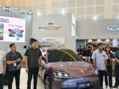 O preço diário do uso de um carro elétrico Chery é de IDR 7.240 a IDR 17.040