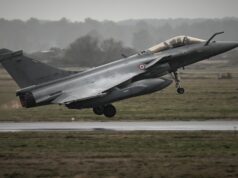 Rafales franceses da OTAN abateram um drone perdido na Letônia