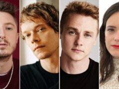 Ryan McParland, Alfie Allen, Ben Hardy e Stacey Martin juntam-se a Vincent Cassel e Felicity Jones na foto de Agatha Christie ‘Eleven Missing Days’.