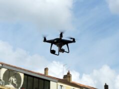 TESTEMUNHO. Surpreso com o drone em frente ao apartamento, este morador de Tarbes pensou: “Estava tomando café quando ouvi o barulho de um grande mosquito”