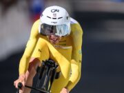 Tadez Pogacker vence o contra-relógio da etapa quatro do Tour de Suisse com um sopro de Mathieu van der Poel