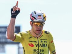 Tour Auvergne-Rhône-Alpes: Wout van Aert vence a etapa 5 após forte sprint, Axel Baudin ainda em amarelo