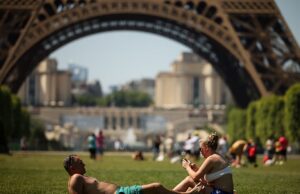 Uma nova onda de calor está varrendo a França
