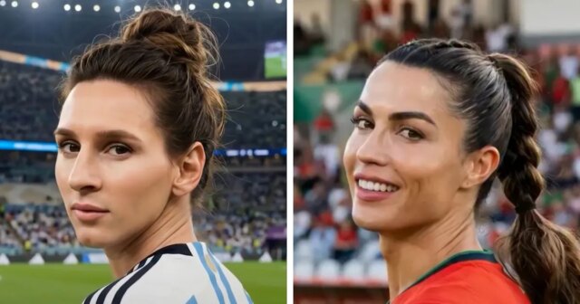 Video-de-IA-mostra-Messi-Ronaldo-e-Olise-como-mulheres.jpg
