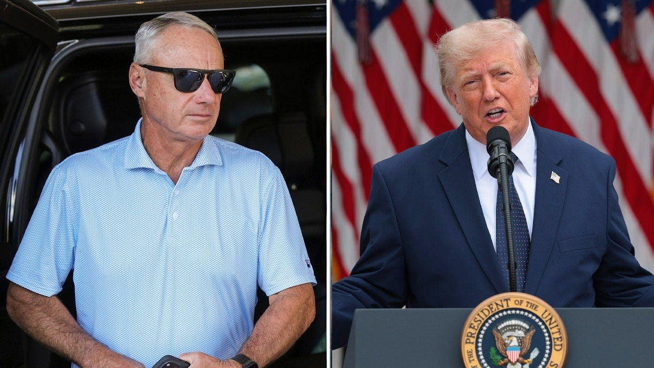 Manfred dice que “transmitirá” la ayuda de Trump en las negociaciones del convenio colectivo de la MLB